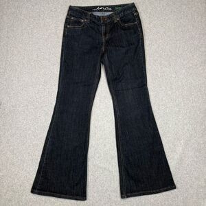 INC Concepts Women's Size 4 Regular Fit Flare Wide Leg Blue Denim Jeans